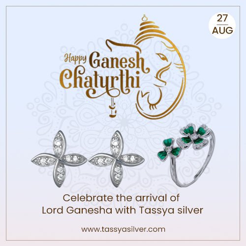 Celebrate Ganesh Chaturthi 2025 with Tassya Silver