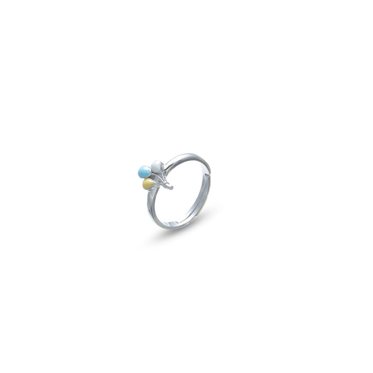 925 Silver Tiny Bloom Ring