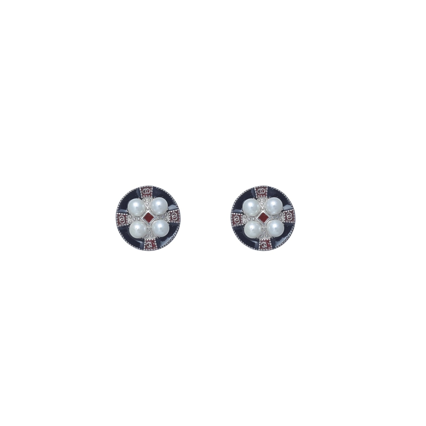 Silver Cascade Fringe Earrings