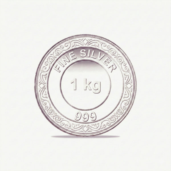 999 Silver 1 Kg Tassya Coin