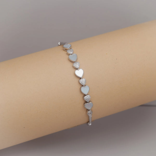 925 Silver Sweetheart Glow Bracelet