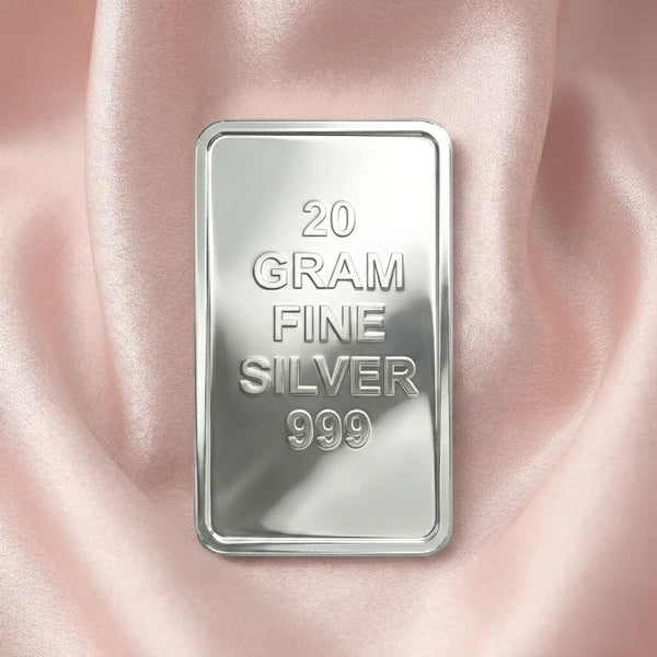 999 Silver 20g Tassya Biscuits