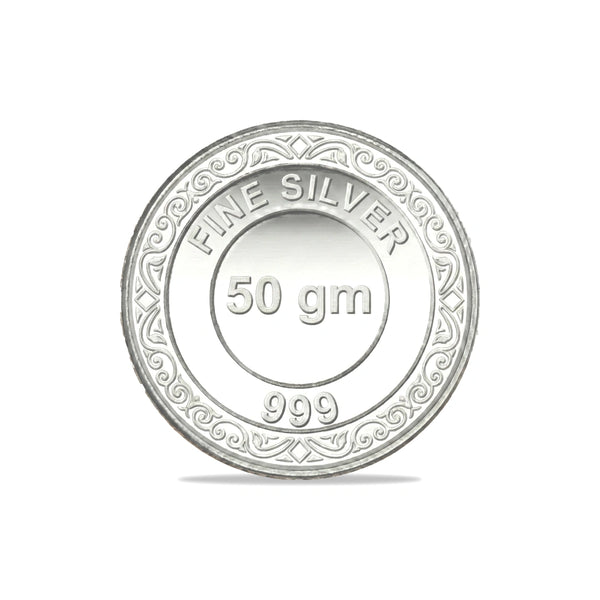 999 Silver 50g Tassya Coin