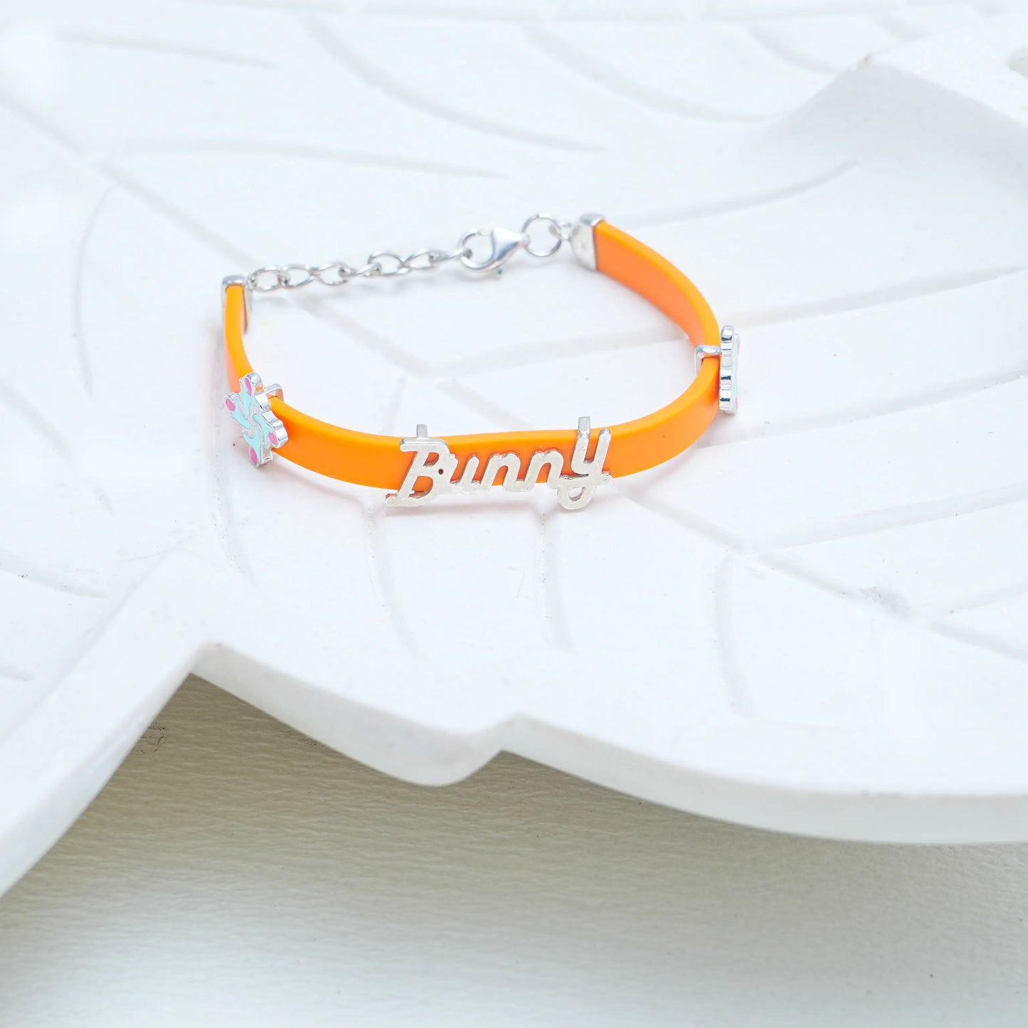 Bunny Charm Silicone Bracelet