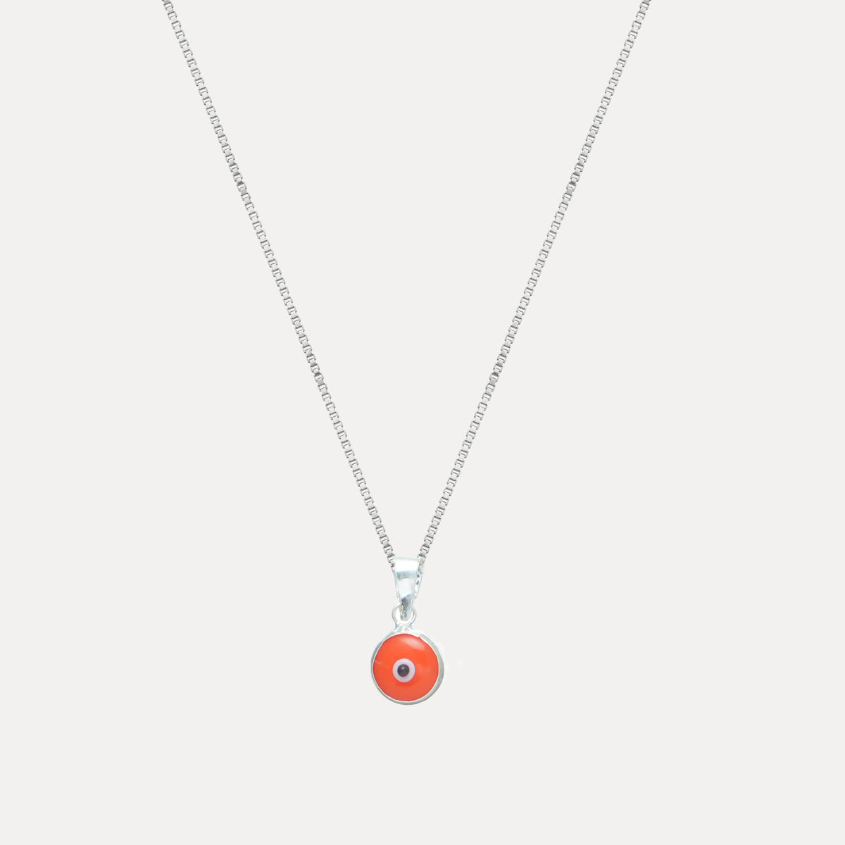 925 Silver Evil Eye Charm Pendant