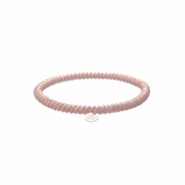 925 Silver Rosé Coil Luxe Kada