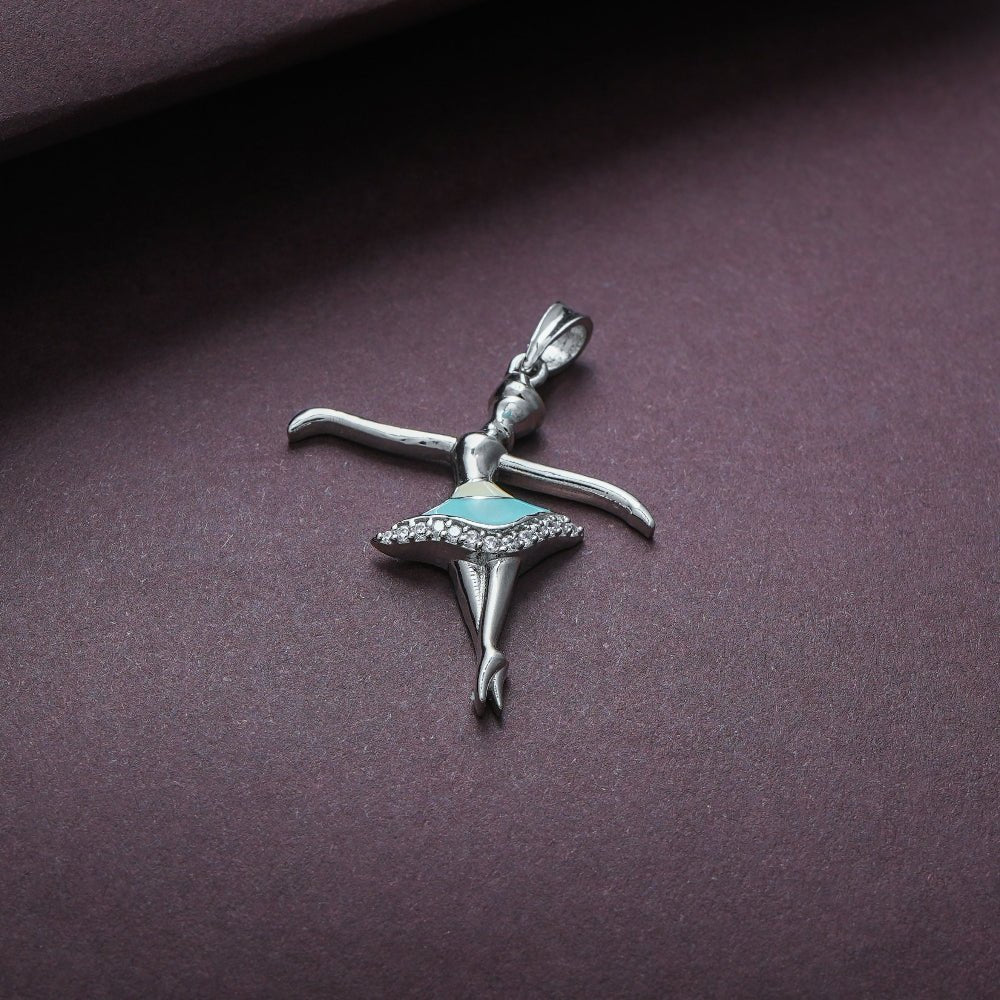 Silver Ballet Grace Pendant - tassyasilver.com