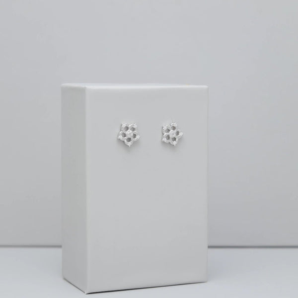 925 Silver Blossom Earrings