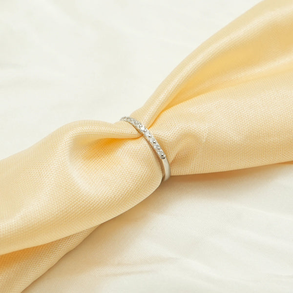 925 Silver Lumi Line Minimal Ring