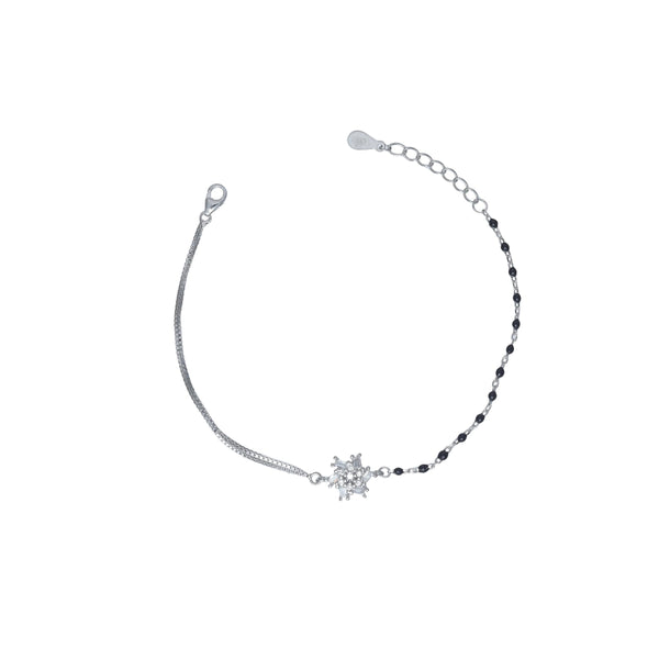 925 Silver Spark Mangalsutra Bracelet