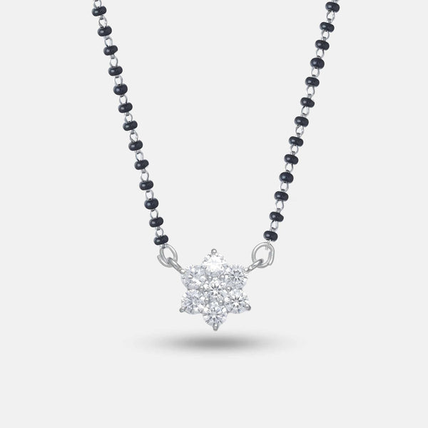925 Silver Starlight Cluster Mangalsutra
