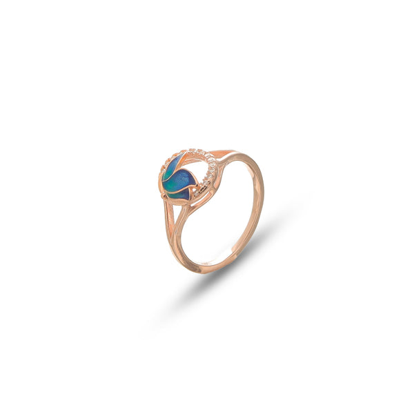 Rose Gold Nature Trail Ring