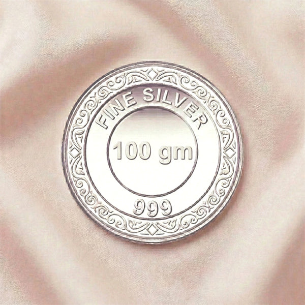 999 Silver 100g Tassya Coin