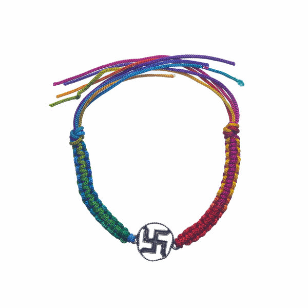 Silver Swastik Sacred Bond