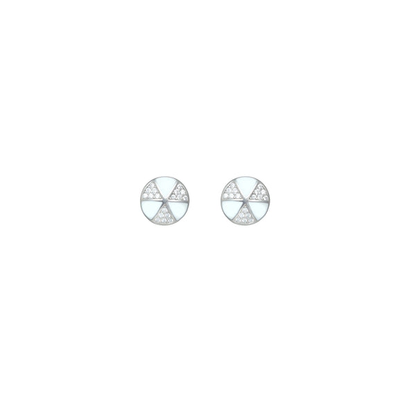 925 Silver Frosted Wheel Studs