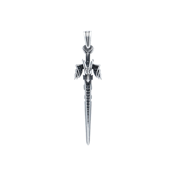 Silver Ayat Shield Pendant