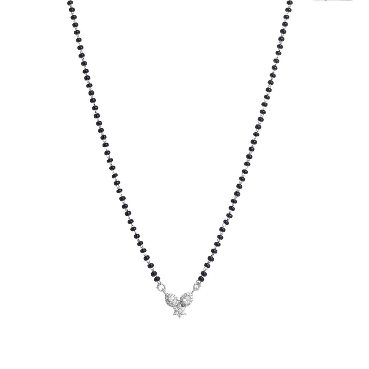 Silver Eternal Knot Mangalsutra - tassyasilver.com