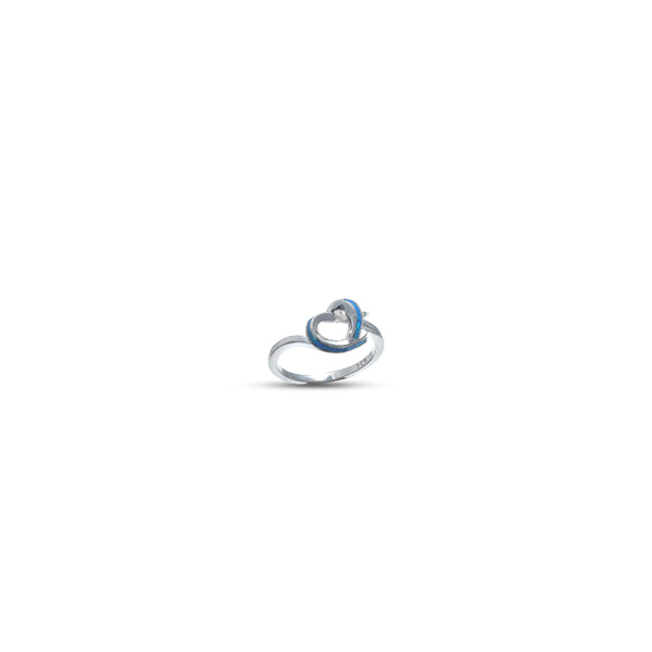 Romantic Sweetheart Opal Ring by Tassya Silver – 925 silver ring with heart-shaped opal, crafted for love and elegance