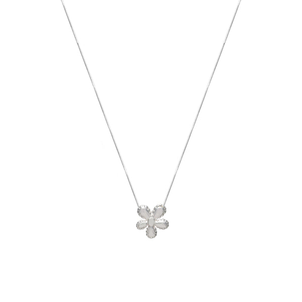 925 Silver Floral Chain Pendant