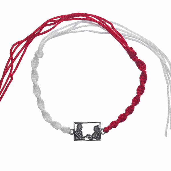 Silver Frame of Love Rakhi