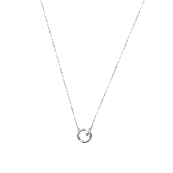 Silver Eternal Bond Chain Pendant