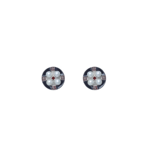 Silver Cascade Fringe Earrings