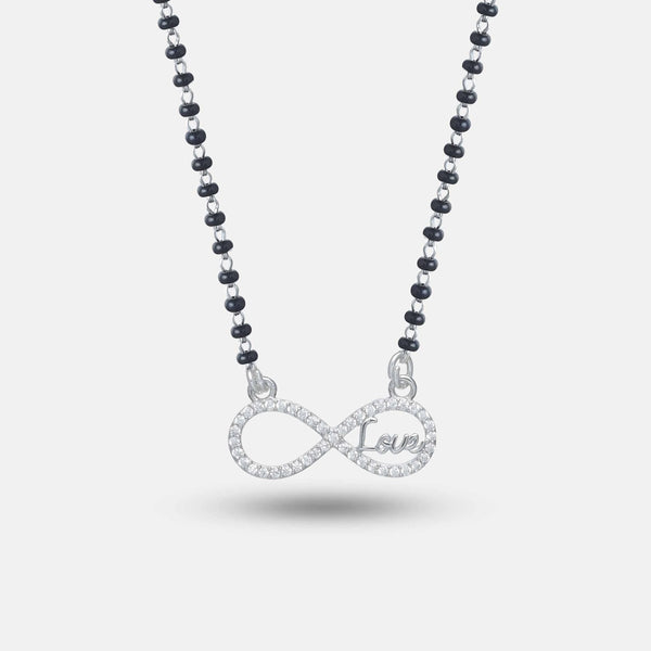 Infinite Love Silver Mangalsutra