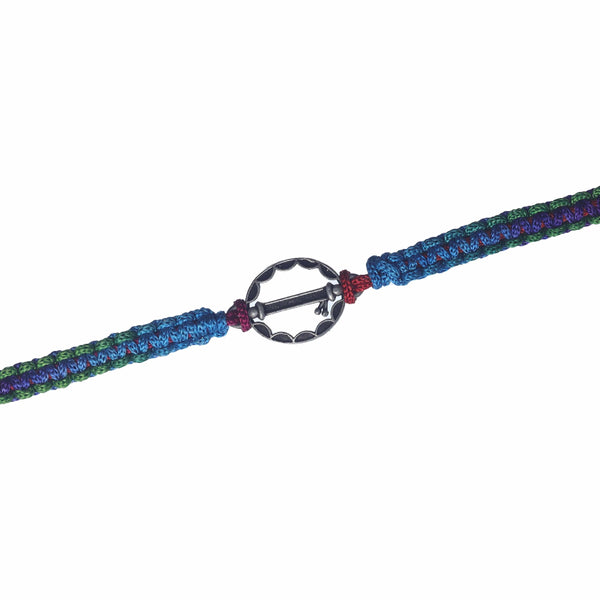 Silver Krishna’s Melody Thread Rakhi