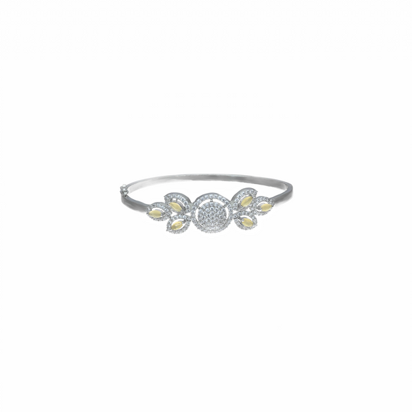 925 Silver Floral Shine Kada