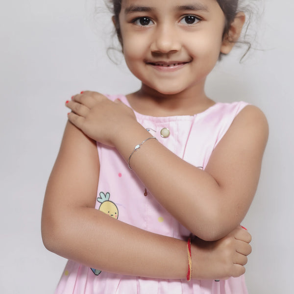 925 Silver Tiny Heart Bracelet