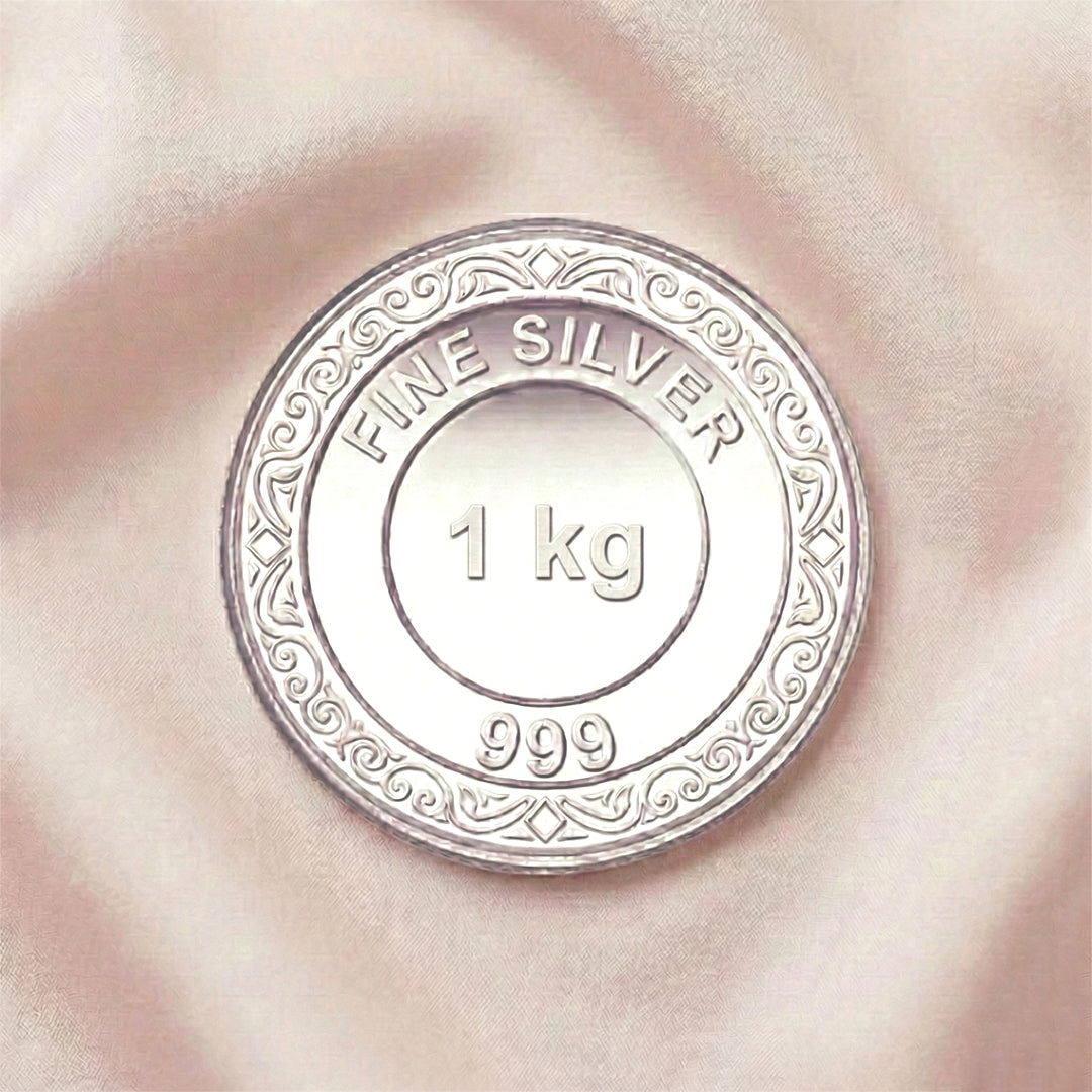 925 Silver 999 Silver 1 Kg Tassya Coin | Tassya Silver