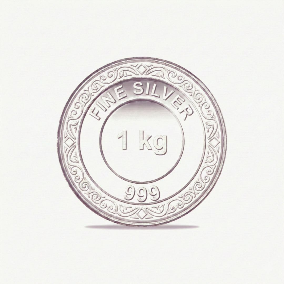 925 Silver 999 Silver 1 Kg Tassya Coin | Tassya Silver