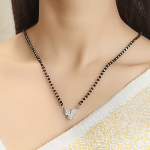 Silver Eternal Knot Mangalsutra
