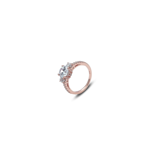 Rosy Gold Glow Ring