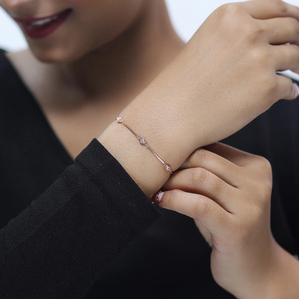 925 Silver Blush Aura Bracelet