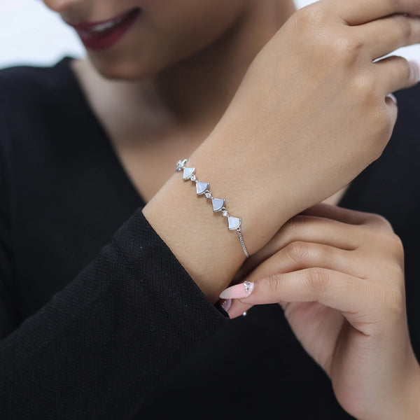 925 Silver Angel Wing Bracelet