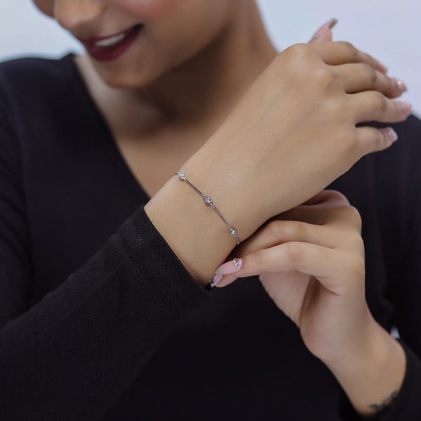925 Silver Celestia Glow Bracelet