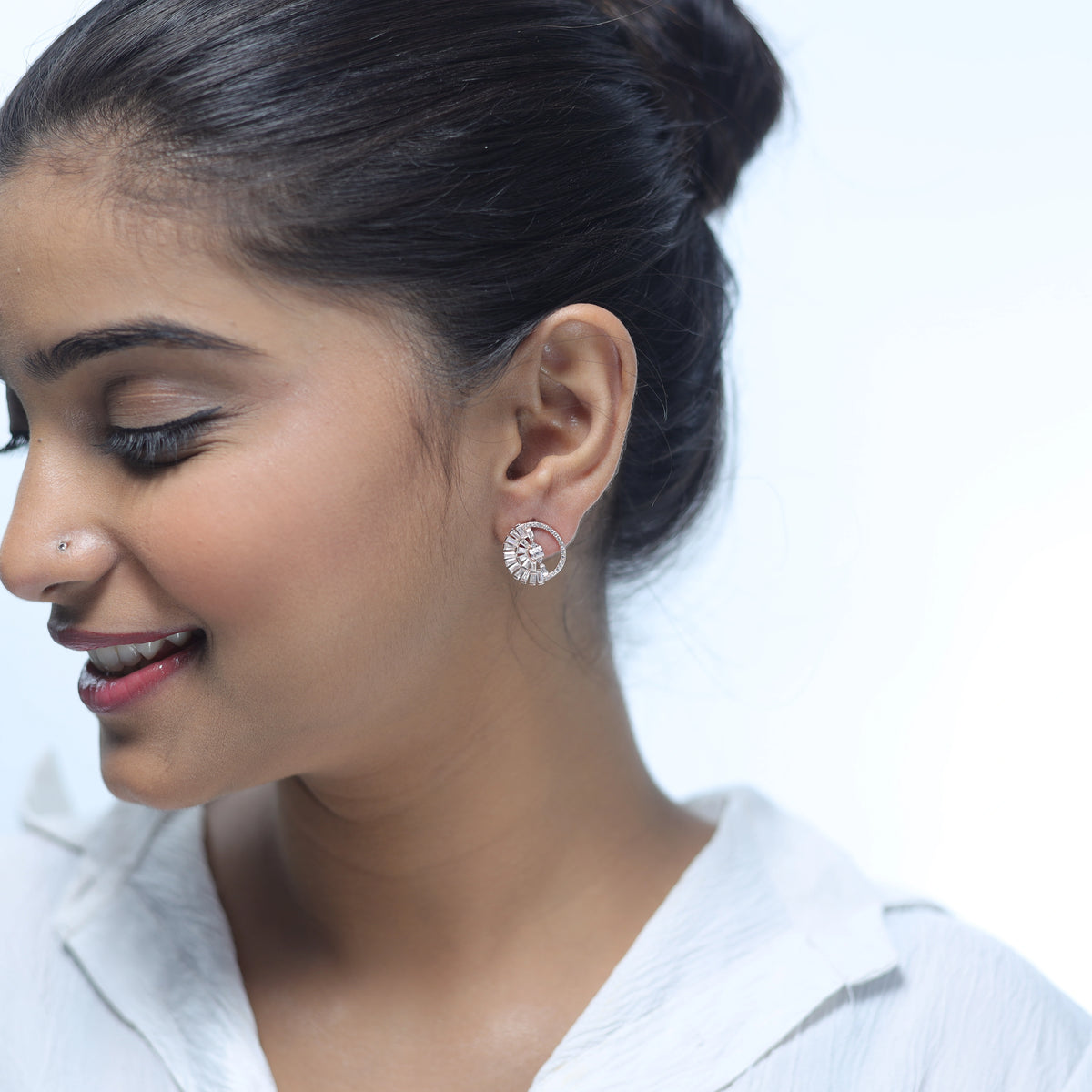 925 Silver Radiant Orbit Studs