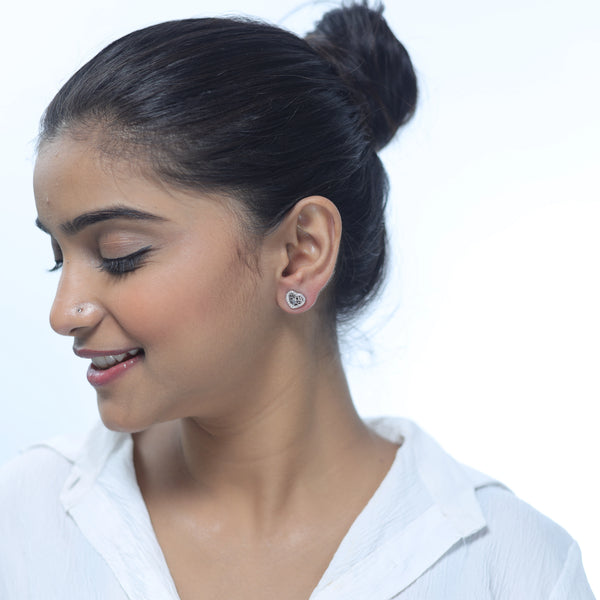 925 Sterling Silver Tree of Love Studs for Women