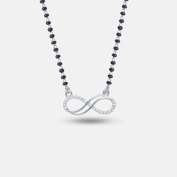 Infinity Silver Mangalsutra