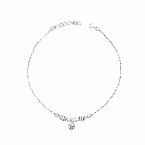 Silver Stellar Shine Anklet