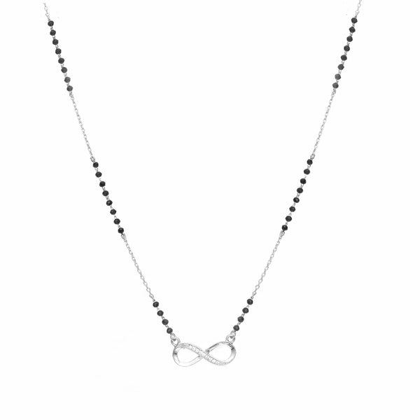 Silver Infinity Love Mangalsutra - tassyasilver.com