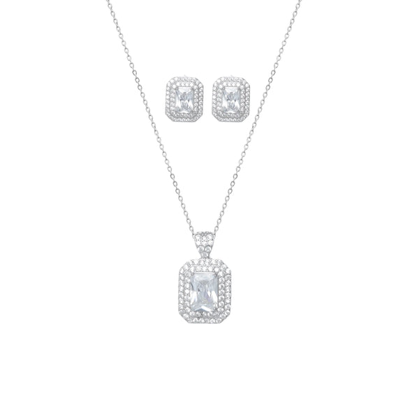 Crystal Crowned Chain Pendant Top