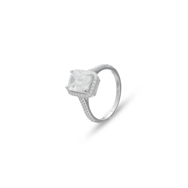 Silver Glacira Luxe Ring