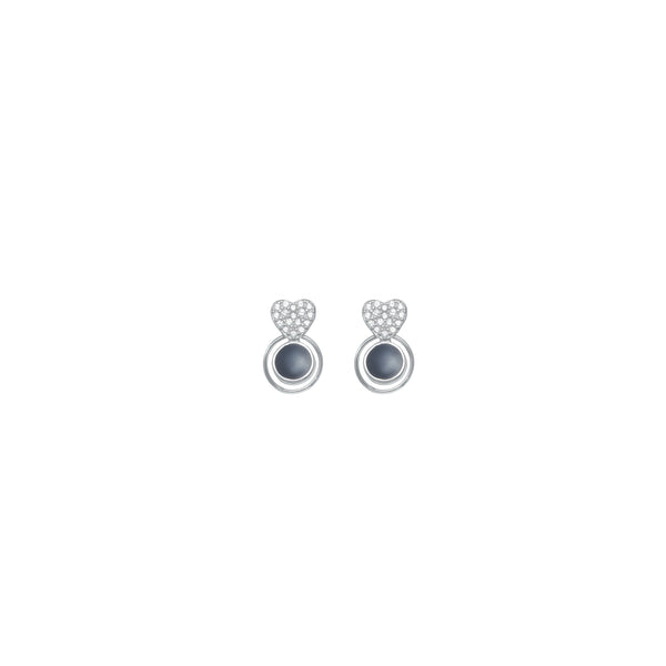 925 Silver Love Drop Pearl