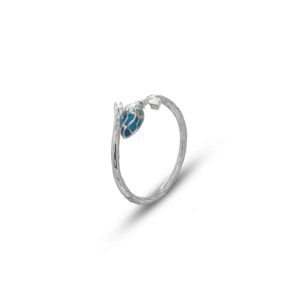Silver Serpent Sheen Ring