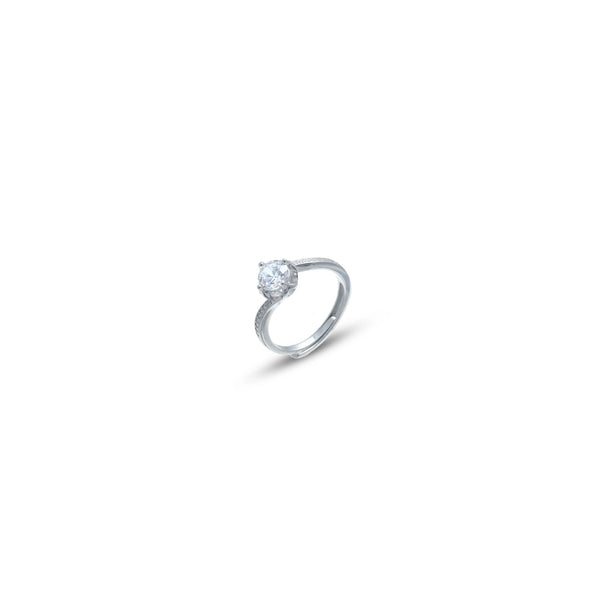925 Silver Solitaire Ring