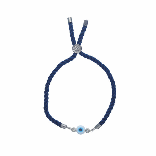 Silver Evil Eye Rakhi