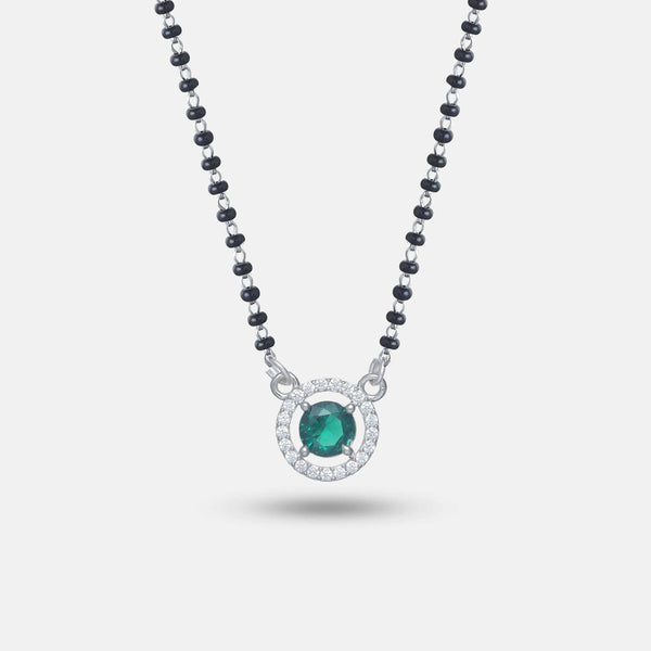 Green Glow Mangalsutra