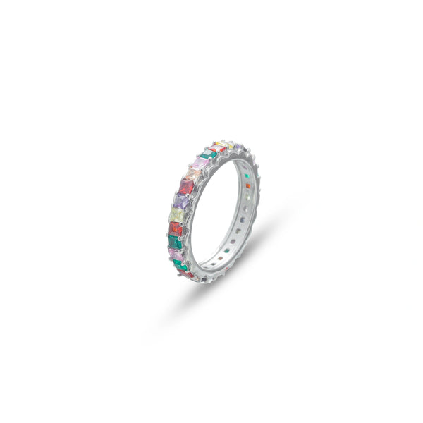 Silver Prism Luxe Ring